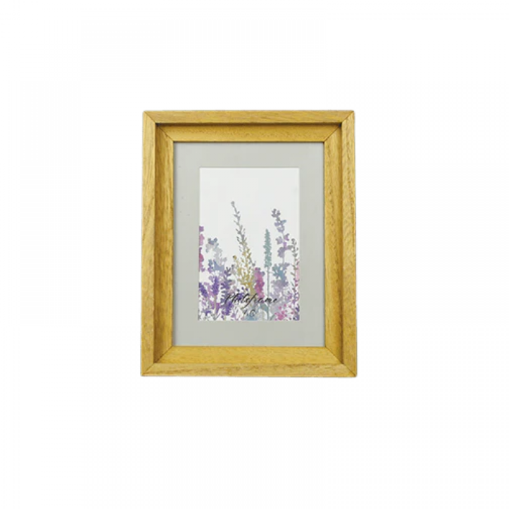 Gift for Him Candlelight Summer Meadows Wooden Photo Frame